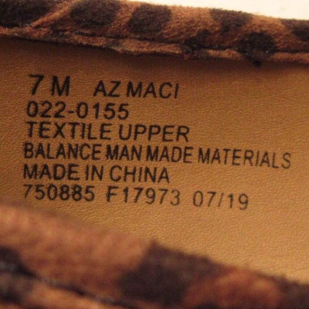 Arizona Jean Co Maci Leopard Print Ballet Flats Women's US Size 7M - Picture 7 of 8